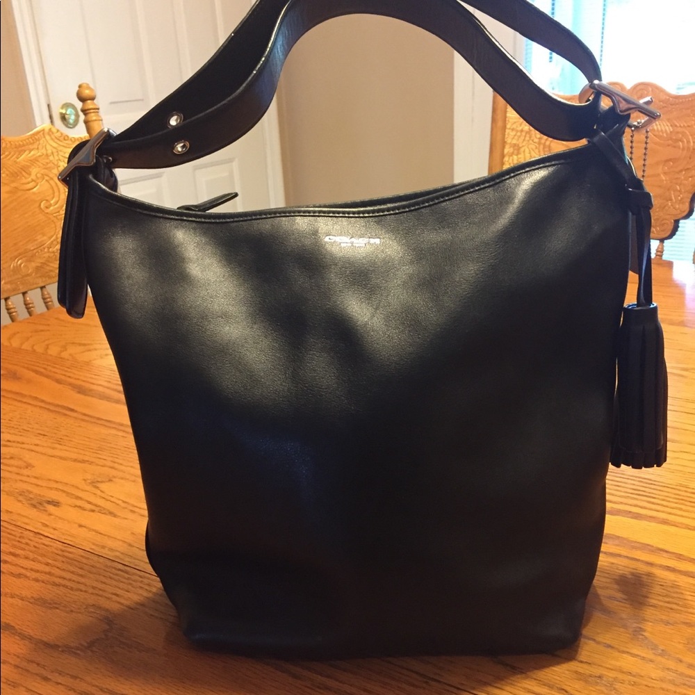 Coach Leather Legacy Duffle Bag